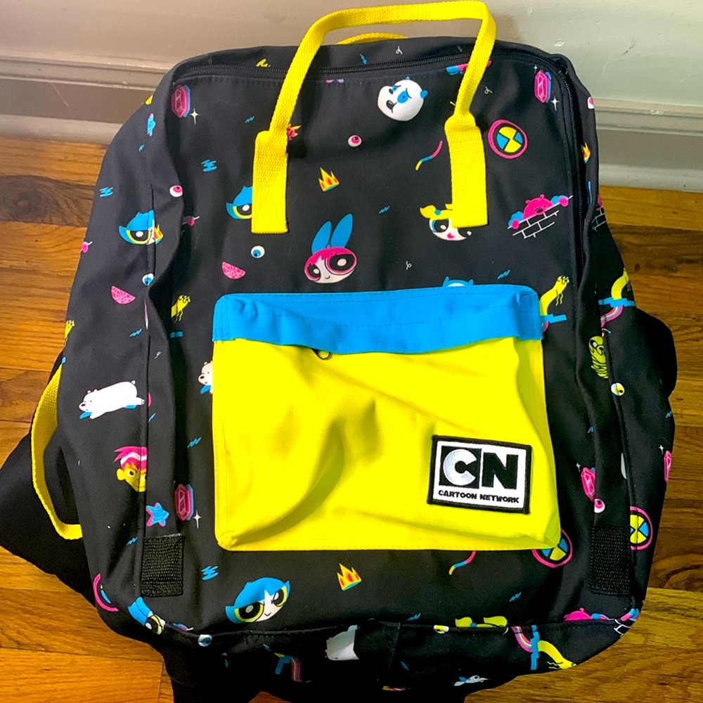 Cartoon Network Power Puff Girls  backpack (Rare). only used for promotion.